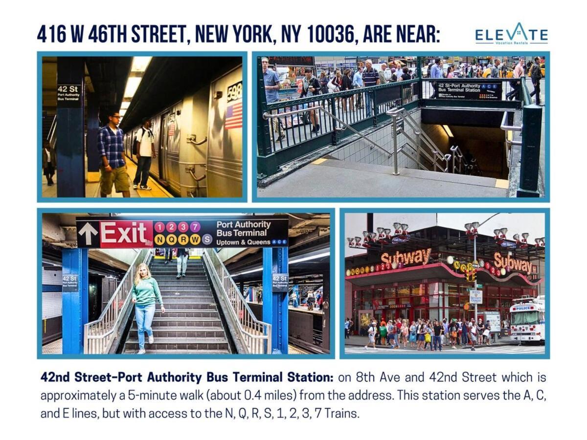 Elevate Apartment At Times Square - Cozy Studio In Times Square And Nearby Restaurants نيو يورك المظهر الخارجي الصورة